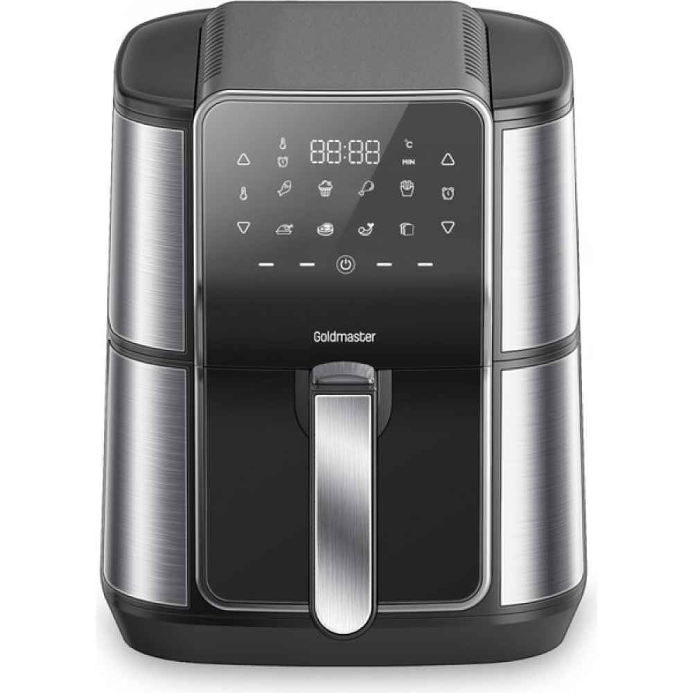 Goldmaster Gloria 7 Litre Inox Geniş Hazneli Xxl Dokunmatik 8 Ön Ayarlı Airfryer Sıcak Hava Fritözü GM8405 Oto Boyaları Fiyatı