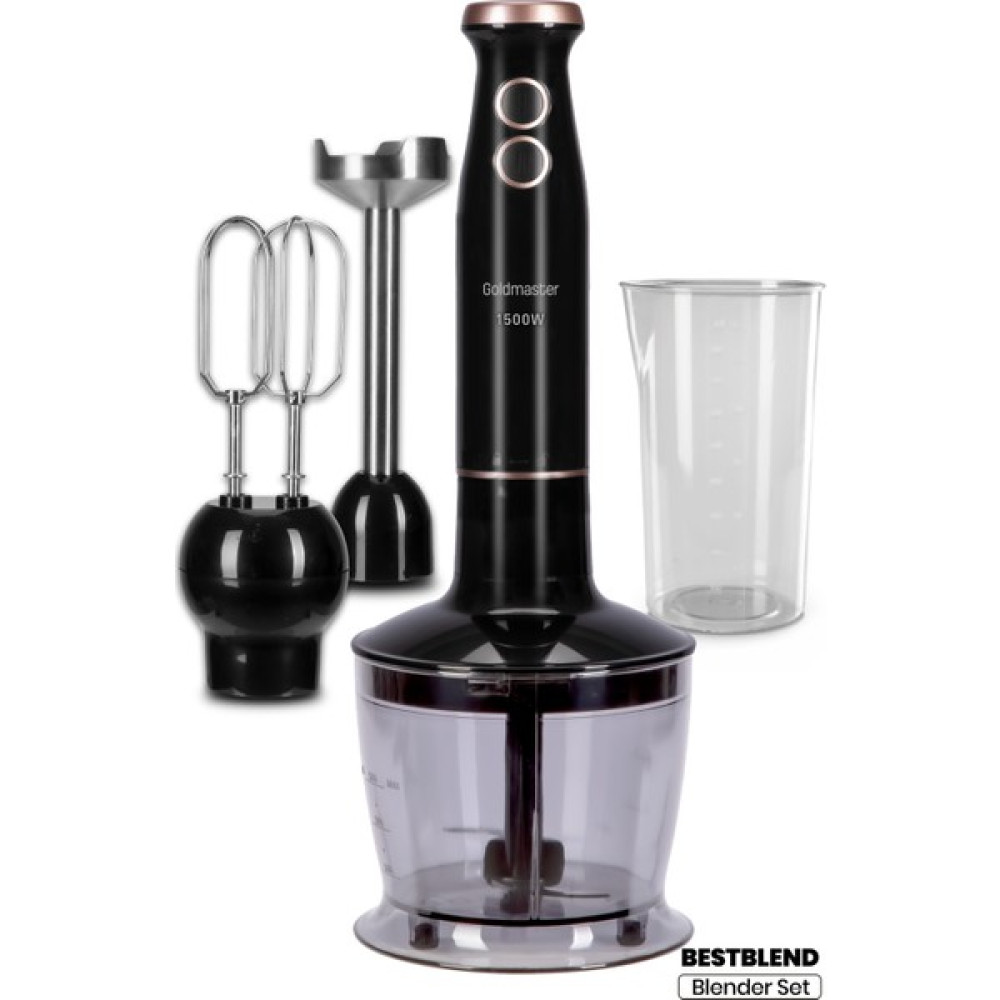 Goldmaster GM7271 Bestblend 1500 Watt 4 Bıçaklı Paslanmaz 3 In 1 Blender Seti Blenderler Fiyatı