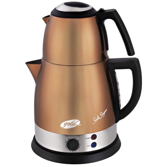 Goldmaster GTM-7308 2200 W 1.0 lt Demleme 1.8 lt Su Isıtma Kapasiteli Çay Makinesi