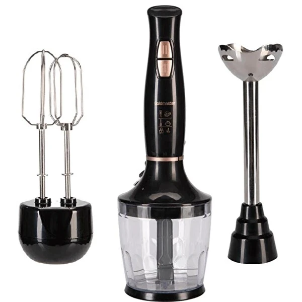 Goldmaster In-6202 Serenad 1000 W Siyah Blender Seti Blenderler Fiyatı