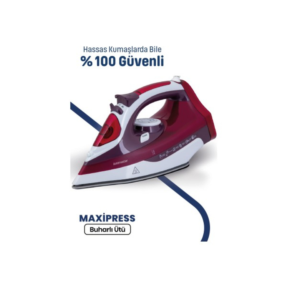 Goldmaster Maxipress Ütü Gm-7613K - Kırmızı Ütüler Fiyatı