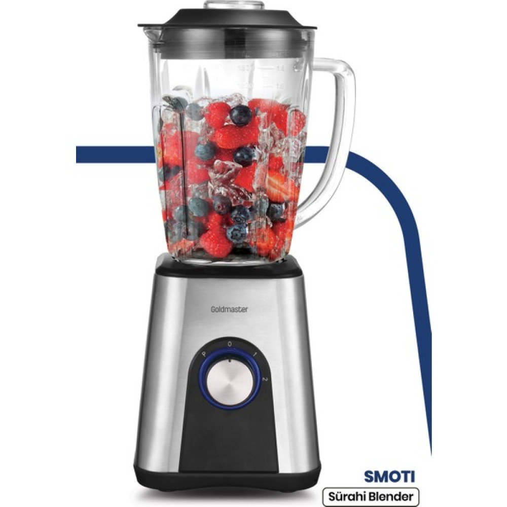 Goldmasterr GM-7247 Smoti Sürahi Blender Buz Kırıcı - Inox Blenderler Fiyatı