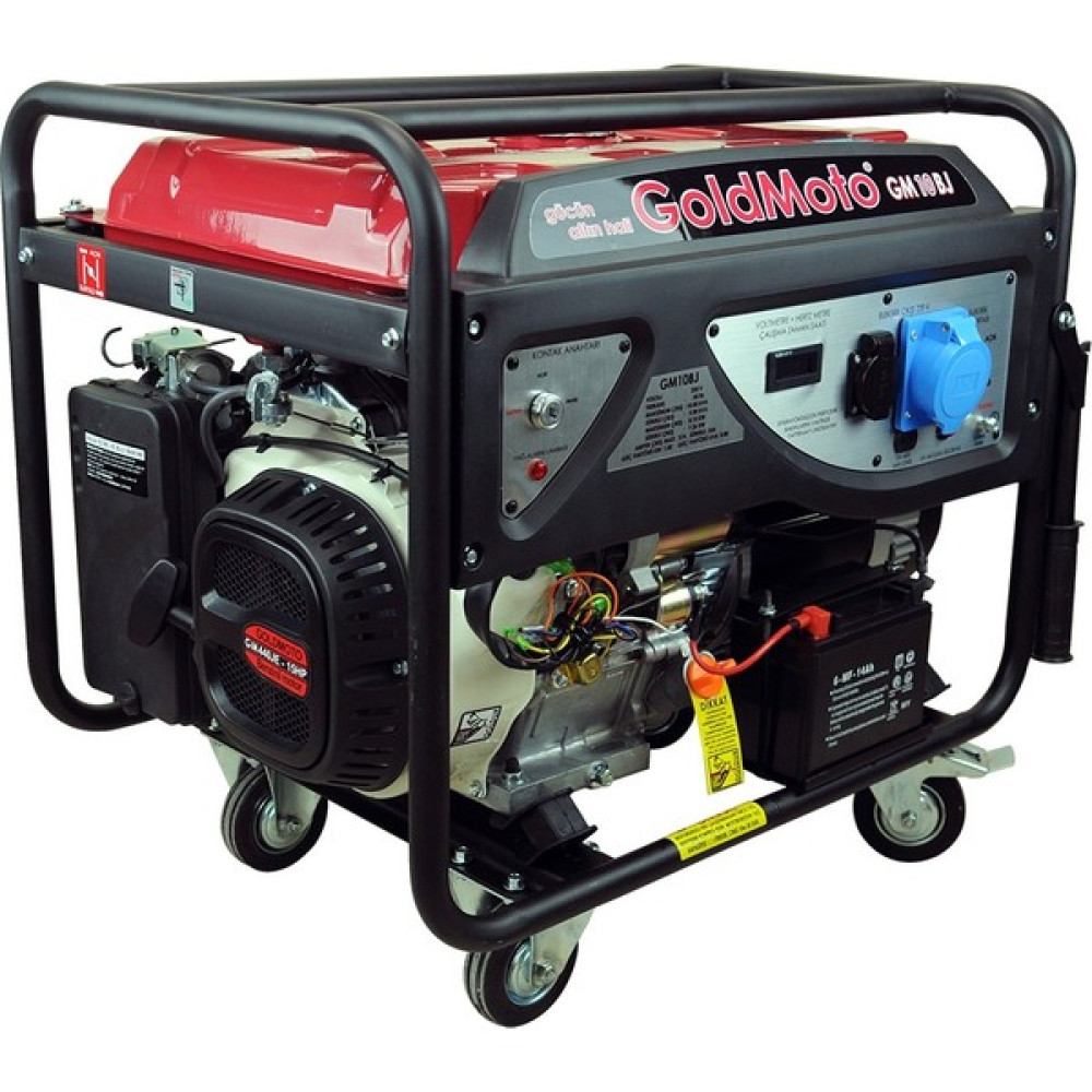 Goldmoto GM10BJ Benzinli Marşlı 10 Kva Monofaze Jeneratör Nalburiye & Hırdavat Fiyatı