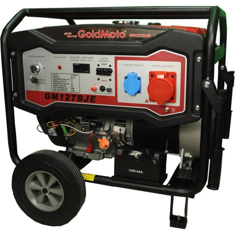 Goldmoto GM12TBJ Marşlı Trifaze 12 Kva Benzinli Jeneratör Oto Boyaları Fiyatı