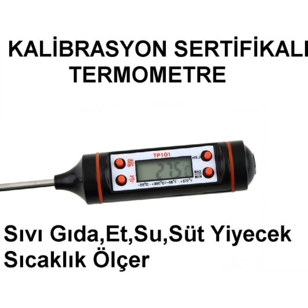 Goldsan Kalibrasyon Onaylı Termometre - Siyah Diğer Test ve Ölçüm Cihazları Fiyatı