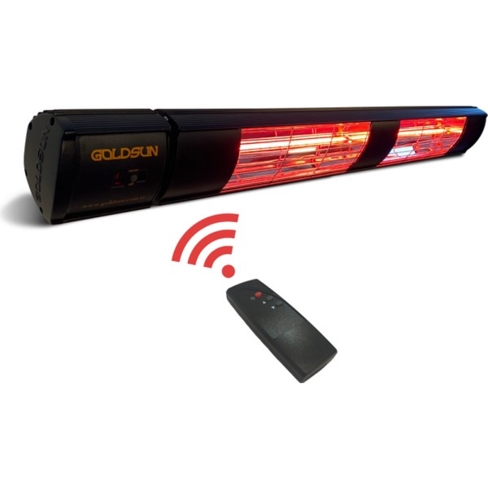Goldsun Aqua GSA30P 3000W Kumandalı Su Korumalı Açık Alan Elektrikli Infrared Isıtıcı Isıtıcılar Fiyatı