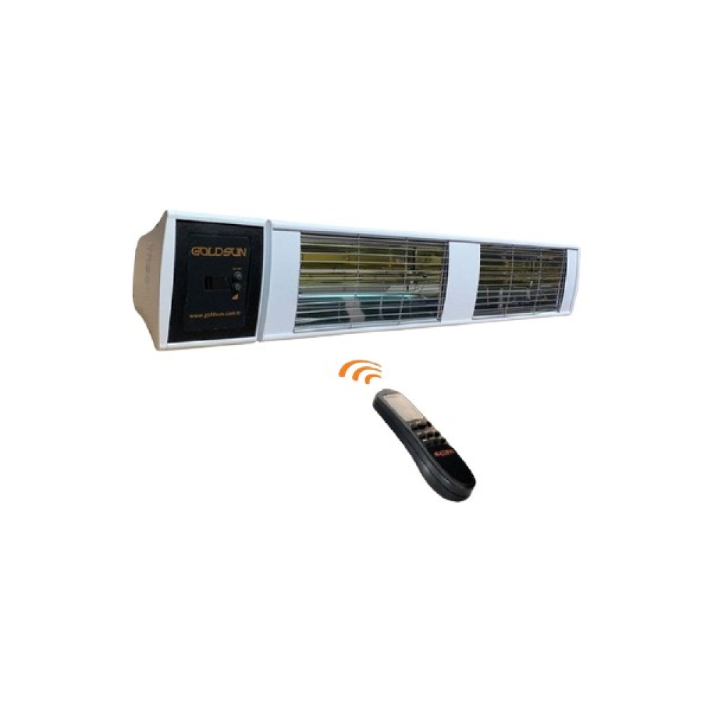 Goldsun Supra Plus 2400W - 4000W Kademeli Kumandalı Açık Alan Isıtıcı - 4000 W Isıtıcılar Fiyatı