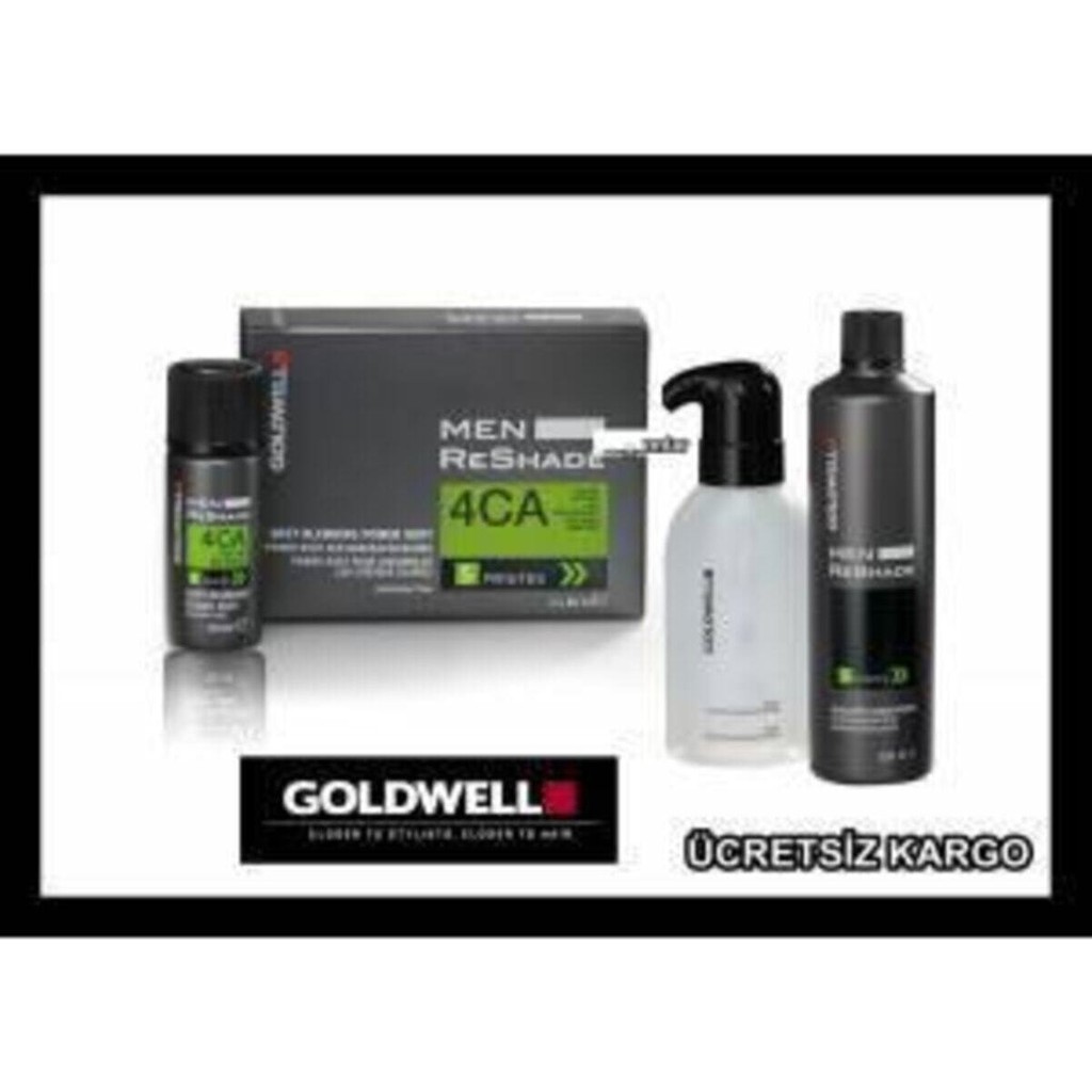 Goldwell Men Reshade 4 Ca +Losyon ,Shaker Seti Saç Boyası Fiyatı