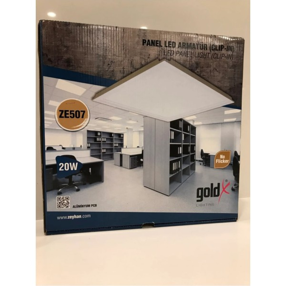 Goldx Lighting Panel LED Armatür( Clip In ) 30X30 - 4000K - Ilık Beyaz Armatür Fiyatı