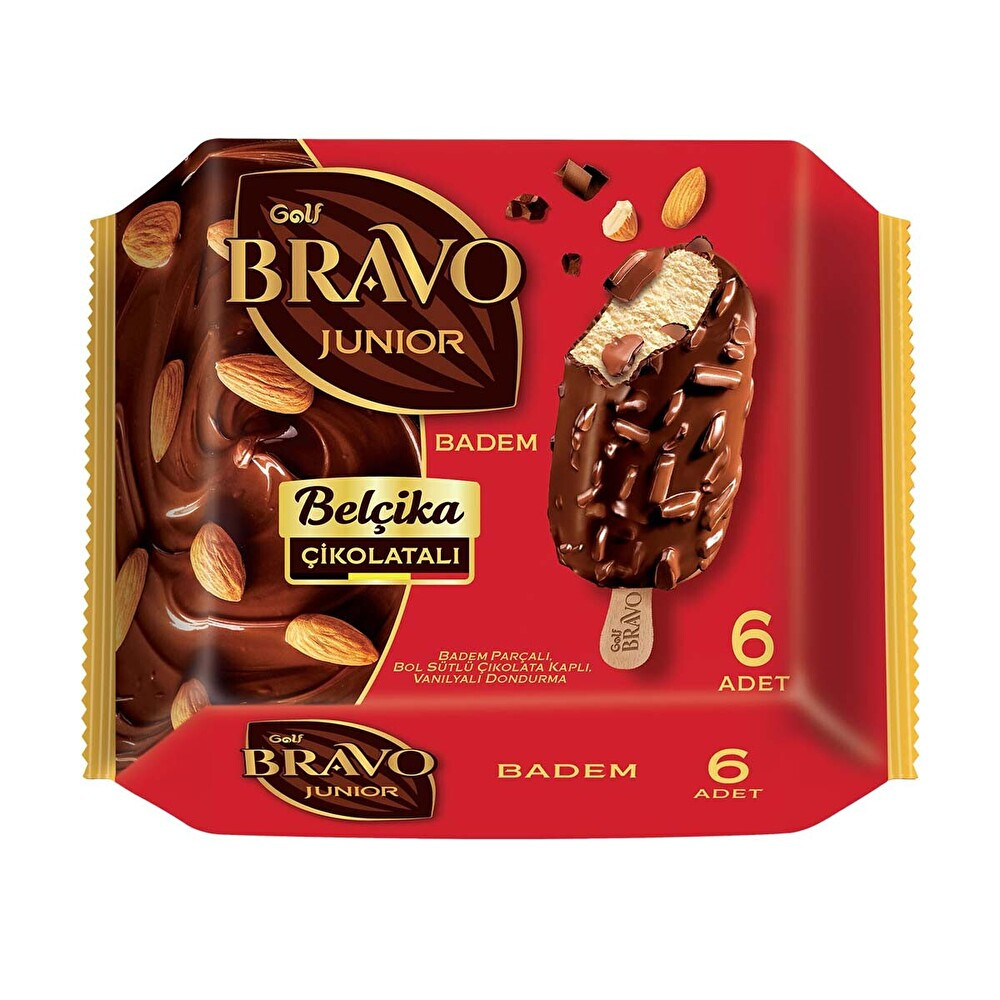 Golf Bravo Junior Badem 360 ml Dondurma Fiyatı