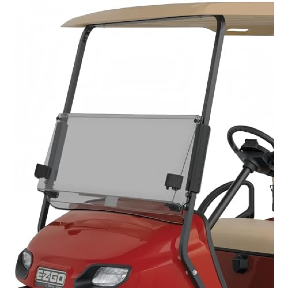 GOLF CARTS & ACCESSORIES - EZGO TXT Folding Tinted Windshield (Years 2014-2022)
