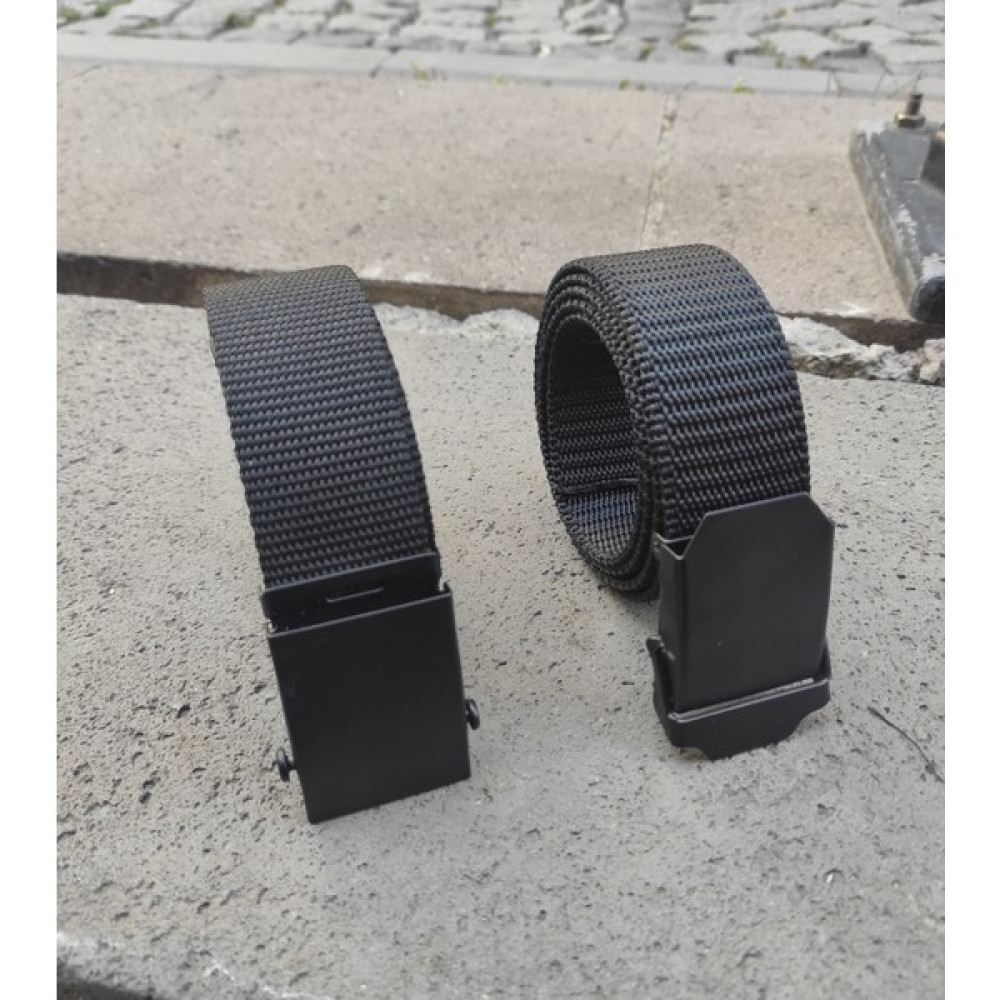 Gölge Metal Tokalı Siyah Renk Kolon(Bez) 2 Adet Kemer Erkek Kemeri Fiyatı
