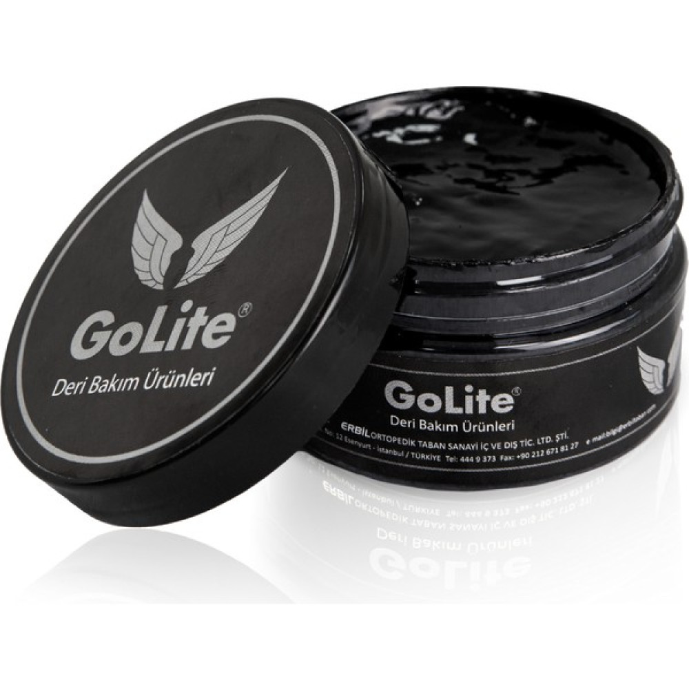 Golite Deri Besleyici Katkılı Cilalı Ayakkabı Krem Boyası Siyah 180 Gram Kadın Ayakkabıları Fiyatı