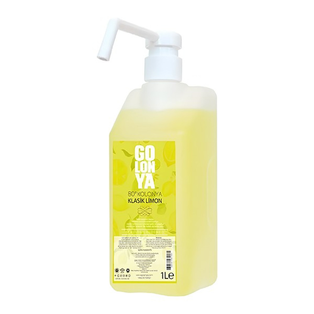 Golonya Klasik Limon Kolonyası Sprey Başlıklı 1 Lt Kolonya & Gülsuyu Fiyatı