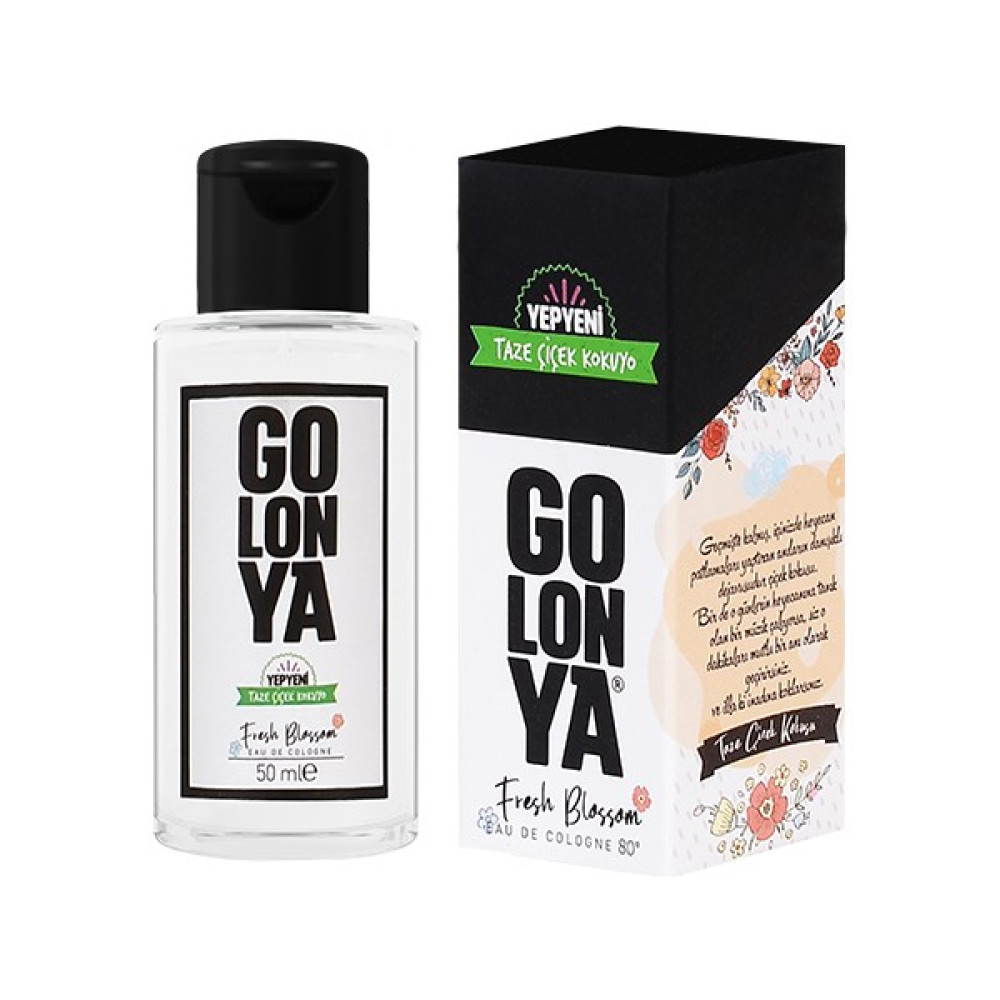 Golonya Taze Çiçek Kokulu Kolonya - 50 ml Kadın Parfümleri Fiyatı