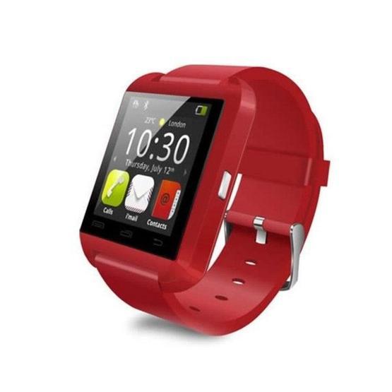 Gomax Kırmızı GMX1012574-2 U8 Smart Watch Akıllı Saat