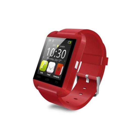 Gomax Kırmızı GMX1012574-2 U8 Smart Watch Akıllı Saat