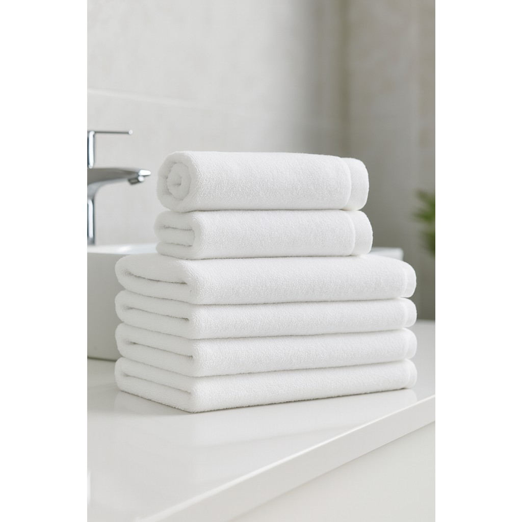 Gön Ev ve Otel Tekstili Beyaz Banyo Havlusu 10 Adet 70X140 cm 420 Gram Otel Havlusu %100 Pamuk - 70 x 140 cm El / Yüz Havlusu Fiyatı