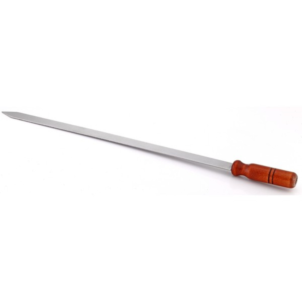 Gönen Çelik Paslanmaz Şiş 1 Adet 2,50 cm Yası 60 cm Boy Ahşap Sap Mangal & Barbekü Malzemeleri Fiyatı