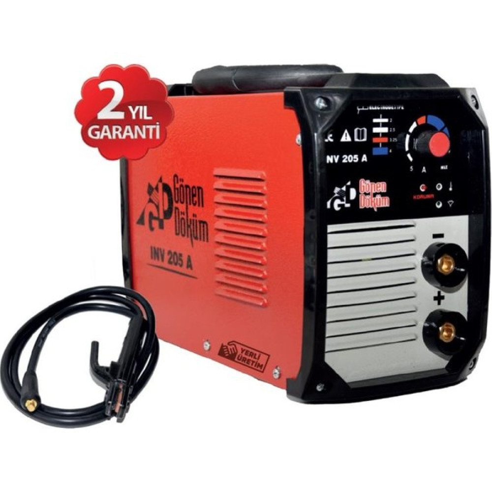 Gönen Döküm 205A Inverter Kaynak Makinesi Kaynak Makineleri Fiyatı