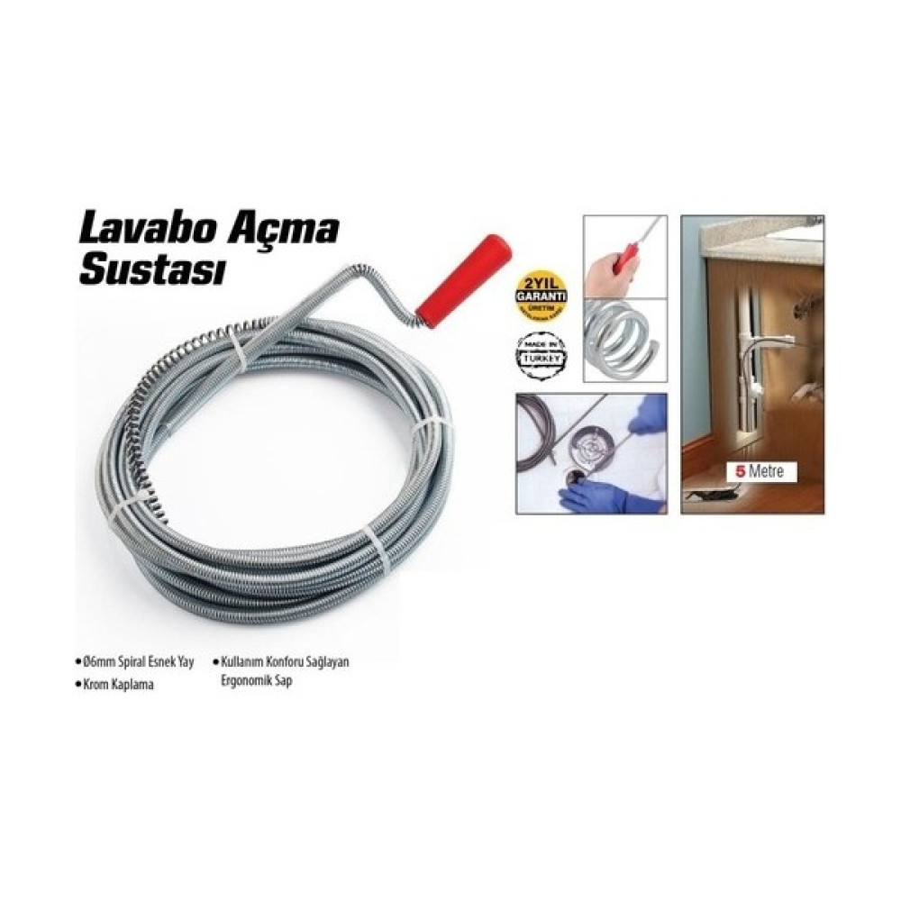 Gönen Döküm 3 Metre Lavabo Açma Sustası Lavabo Fiyatı