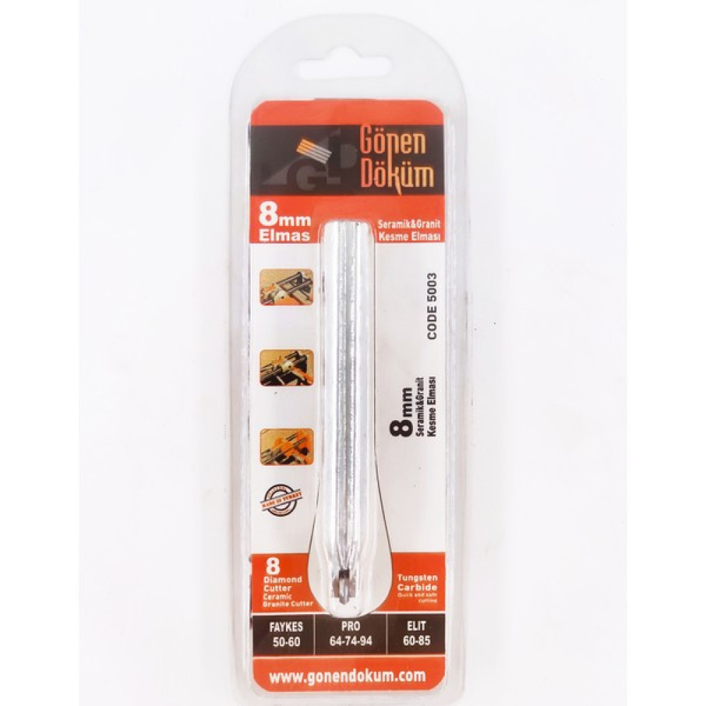 Gönen Döküm Seramik Fayans Kesme Elması Seramik Elmas Uç 8mm 5/16 Inç Oto Boyaları Fiyatı
