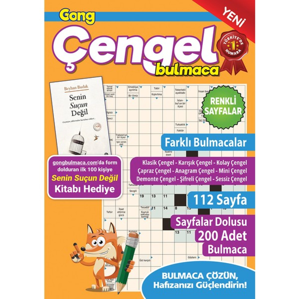 Gong Çengel Bulmaca 1. Sayı - 2024 Puzzle & Aksesuarları Fiyatı