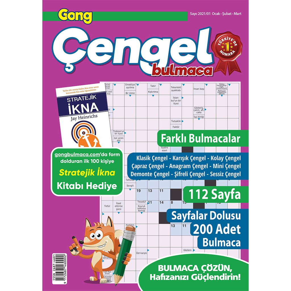 Gong Çengel Bulmaca 2021/01 Diğer Fiyatı