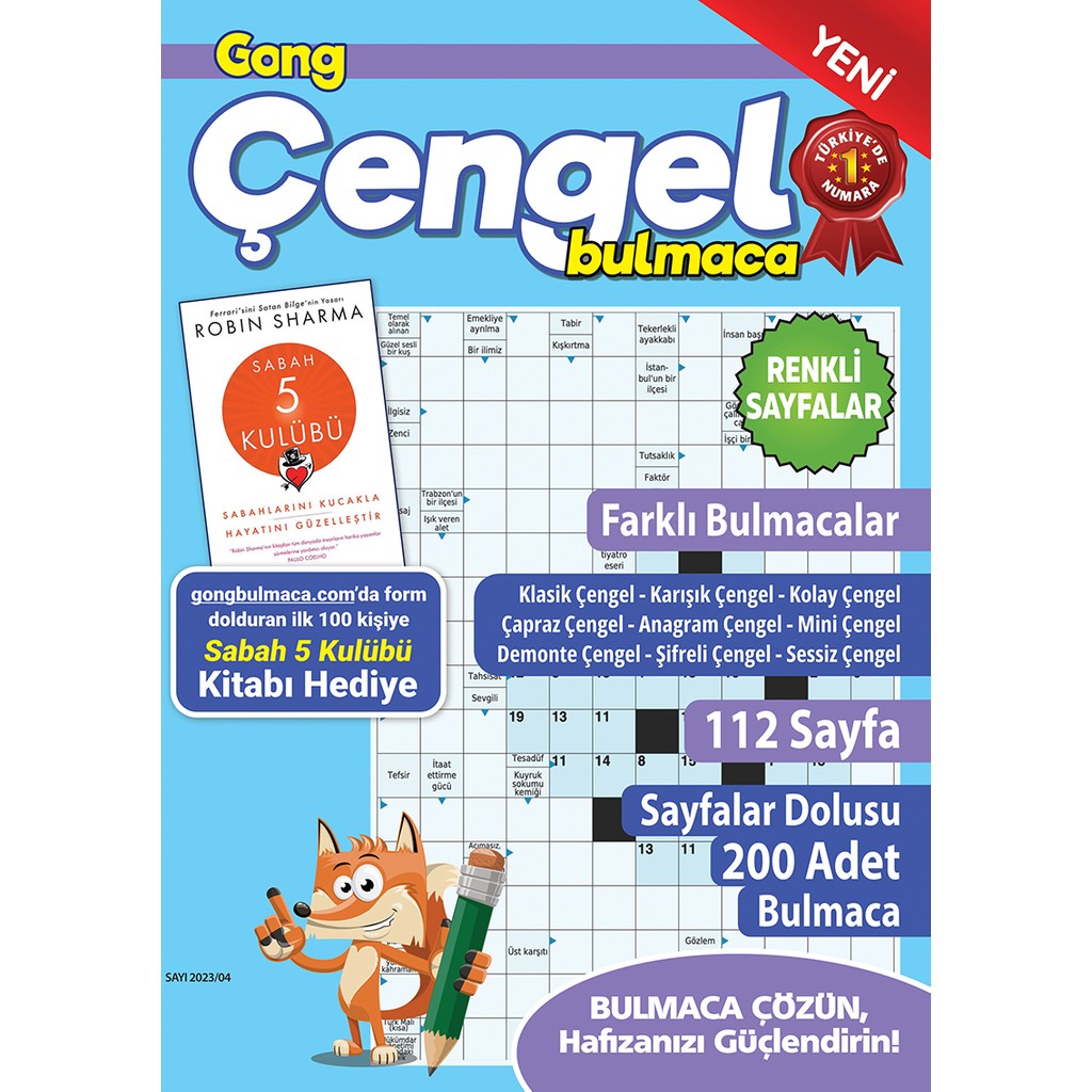Gong Çengel Bulmaca 2023/04 Diğer Fiyatı
