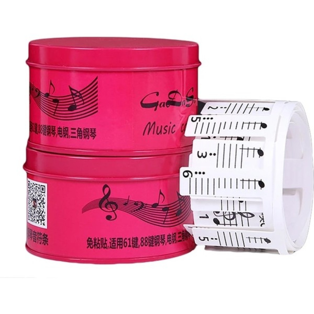 GongtuShop 81 Anahtar Stili Şeffaf Piyano Sticker 88 Anahtar Piyano Klavye Sticker Elektronik Klavye 88 Anahtar Piyano Çıta Not Sticker Piyano Tuşları Için (Yurt Dışından) - Renkli - klavye enstrümanı Oto Boyaları Fiyatı