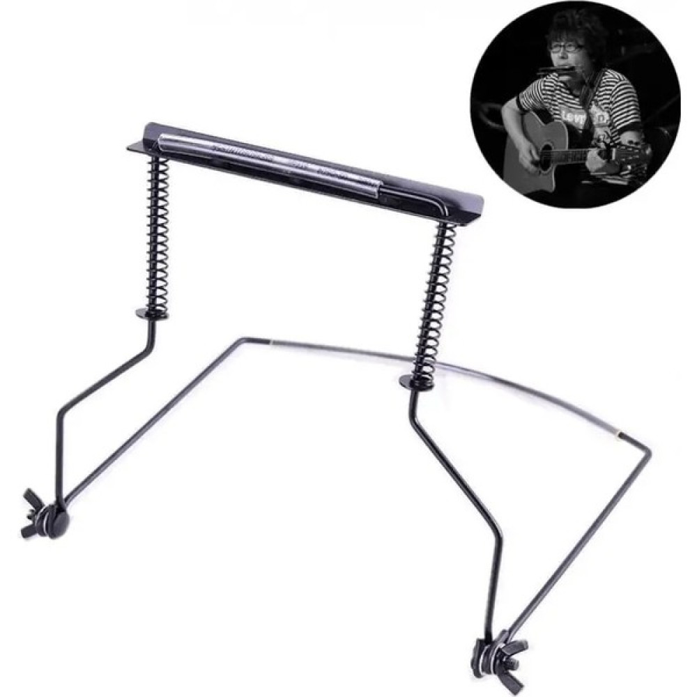 GongtuShop Armonika Standı 10 Delik Demir Mızıka Boyun Evrensel Tutucu Ayarlanabilir Ağız Organ Standı Armonika Arp Rafı (Yurt Dışından) Nefesli Çalgılar Fiyatı