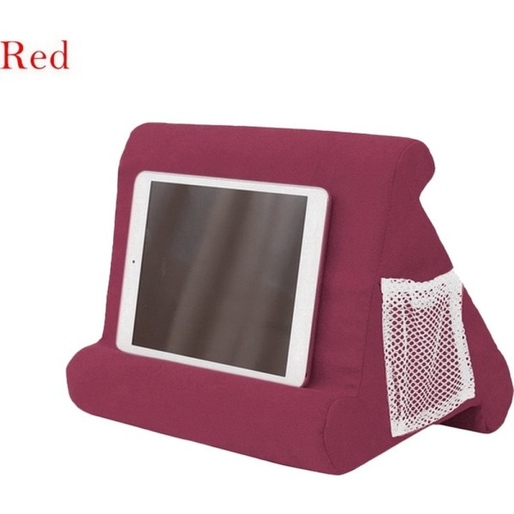 GongtuShop Kırmızı Stil Dizüstü Bilgisayar Tutacağı Tablet Yastık Köpük Masası Çok Amaçlı Braketi iPad Tablet Için Dizüstü Soğutma Pedi Standı Tuta... Tablet Aksesuarı Fiyatı