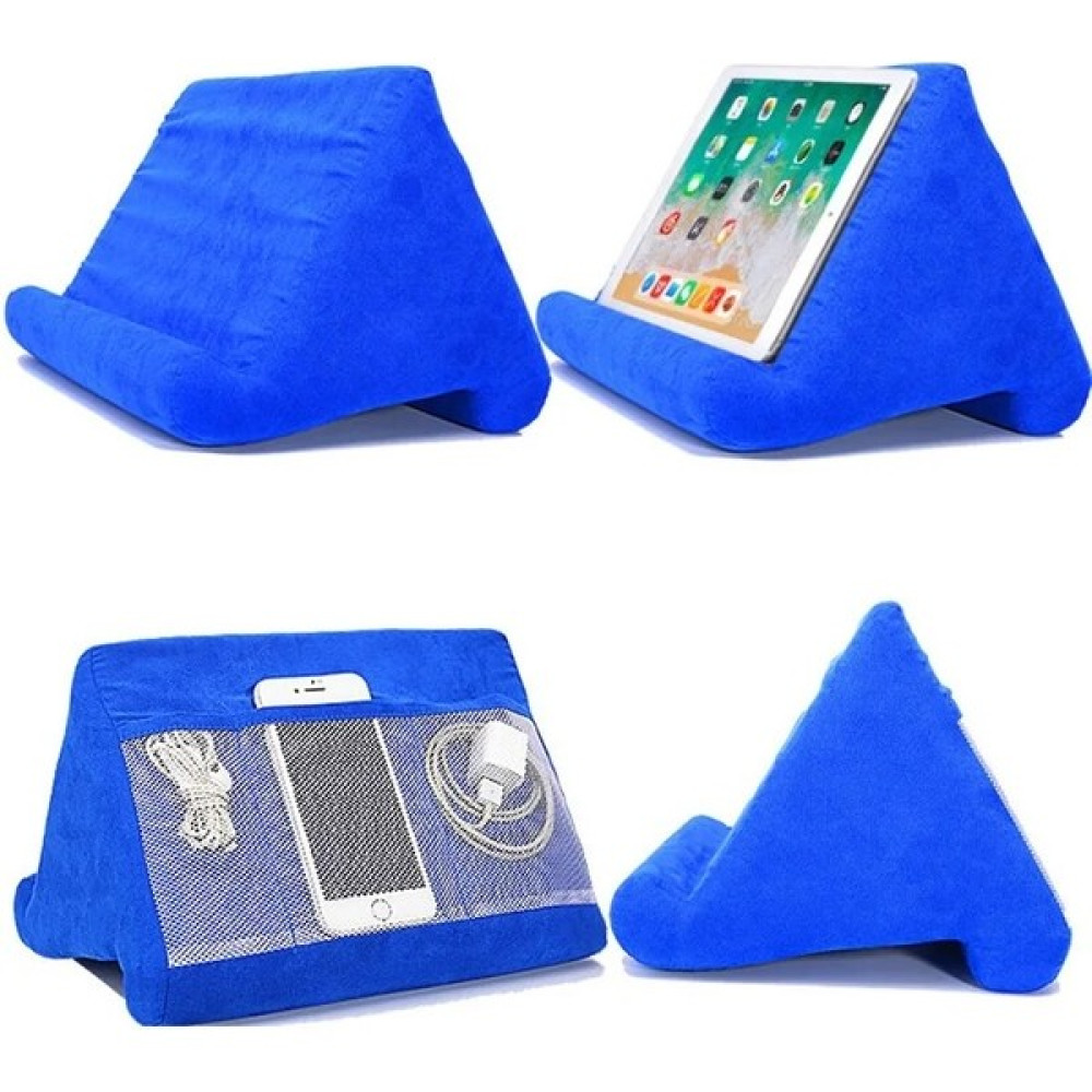 GongtuShop Mavi Stil Çok Işlevli Yastık Tablet Telefon iPad Dizüstü Bilgisayar Cep Telefonu Standı Esnek Cep Telefonu Tutucu Destek Yatağı Tablet M... Tablet Aksesuarı Fiyatı