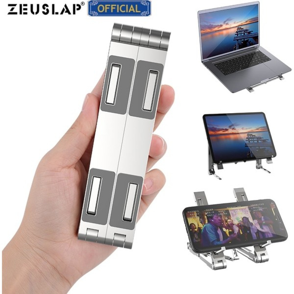 GongtuShop Zeuslap Taşınabilir Monitör Standı Katlanabilir Masa Tablet Dizüstü Bilgisayar Tabanı Dizüstü Bilgisayar Tutacağı MacBook Air Pro Maompu... Tablet Aksesuarı Fiyatı