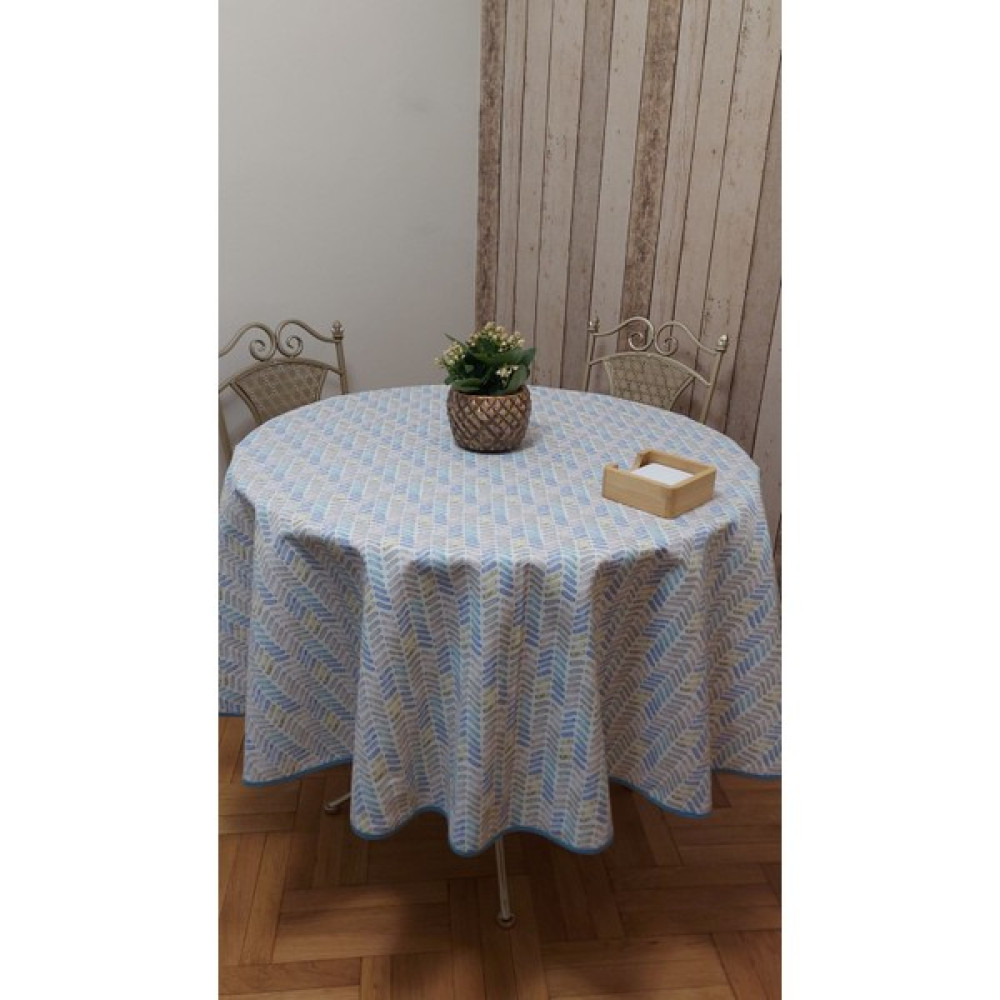 Gonk Duck (Sıvı Itici,leke Tutmaz ) Kumaş,yuvarlak ,yemek Masası Örtüsü. - Renkli - 180 x 180 cm Masa Örtüsü Fiyatı
