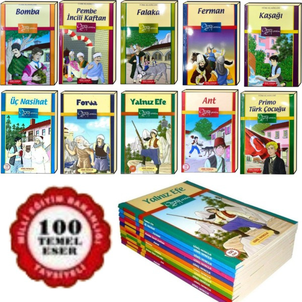 Gönül Ömer Seyfettin Hikayeleri 10 Kitap Set - Ömer Seyfettin Çocuk Öykü Fiyatı