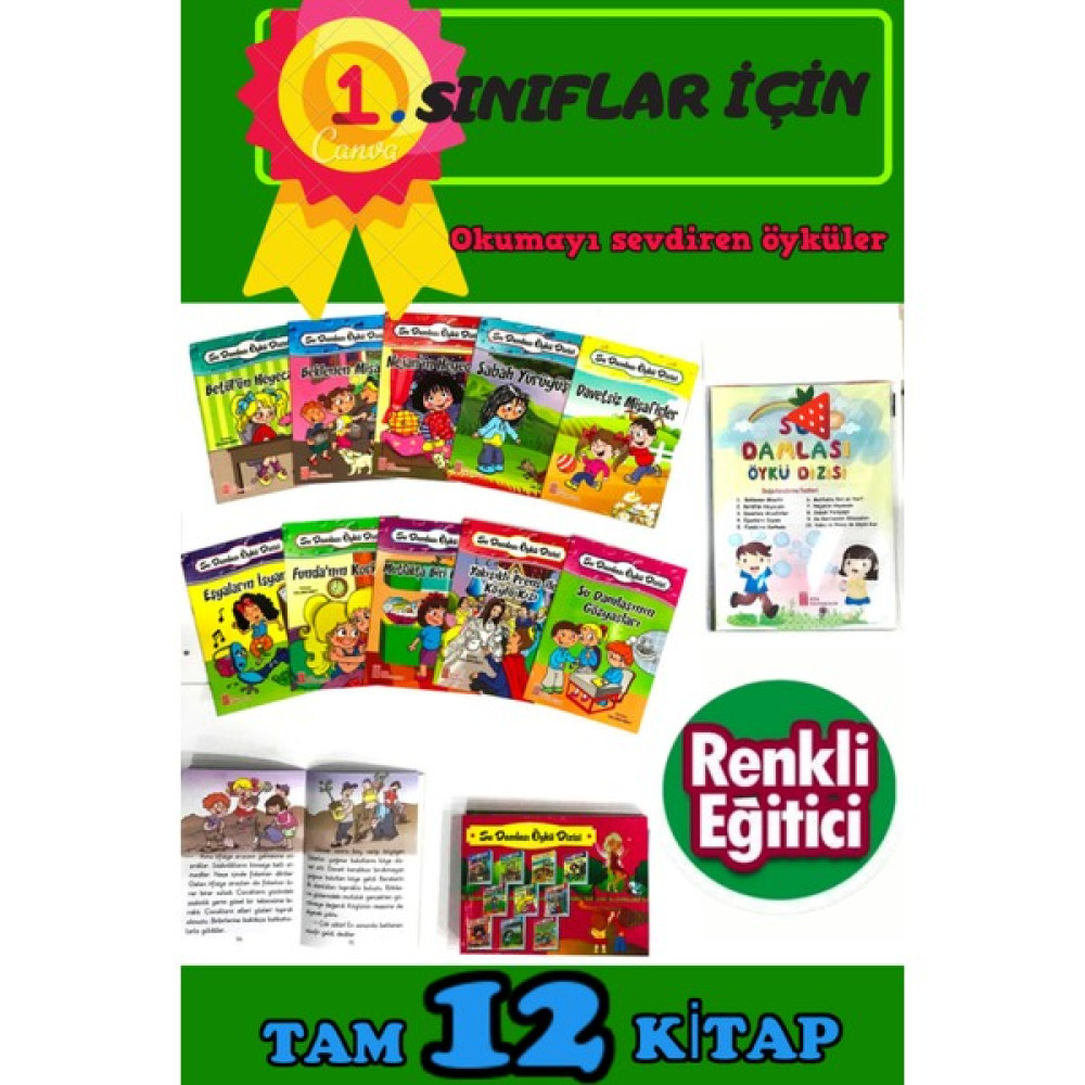 Gönül Yayıncılık 1. Sınıf Okumayı Sevdiren Hikaye Seti (Ciltli) Kaynak Kitapları Fiyatı