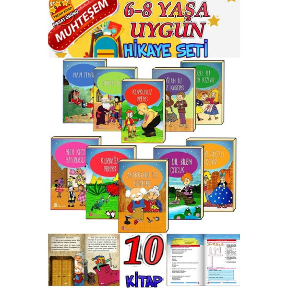 Gönül Yayıncılık 1.ve 2. Sınıflar Için Okumayı Sevdiren ve Geliştiren Hikaye Seti 3 (Ciltli) Kaynak Kitapları Fiyatı