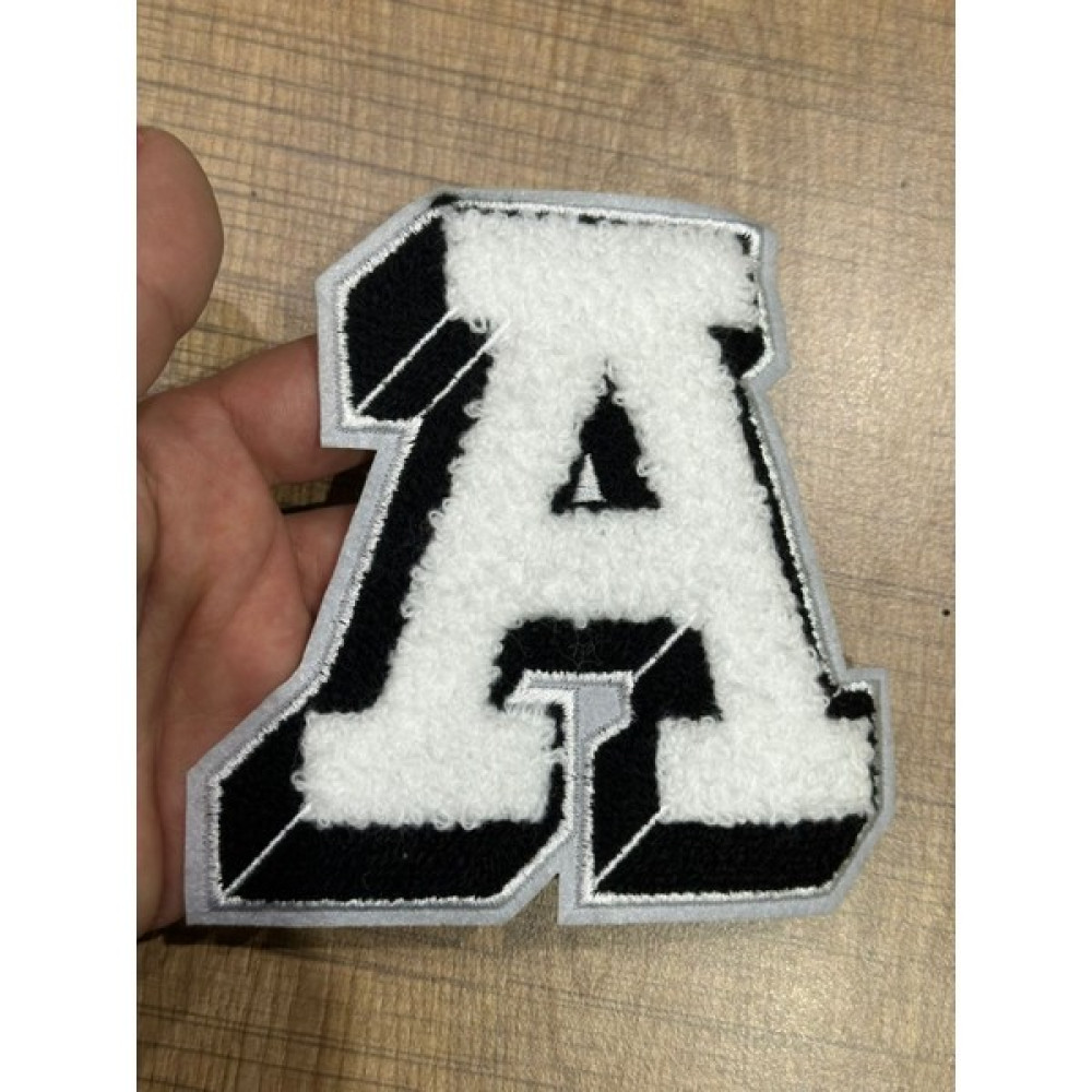 Gönülden Tasarım 12X12 cm Nakış Işleme Dokuma 3 Boyutlu A Harfi Arma Yama Dikiş Aksesuarı - Beyaz Oyun & Hobi Fiyatı