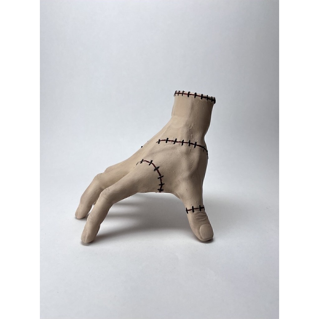 Gonulella 12 cm Wednesday El Hand Şey Biblo Büst 3D Baskı Aksiyon Figürü Hediyelik Kişiye Özel 12CM-FANART Biblo Fiyatı