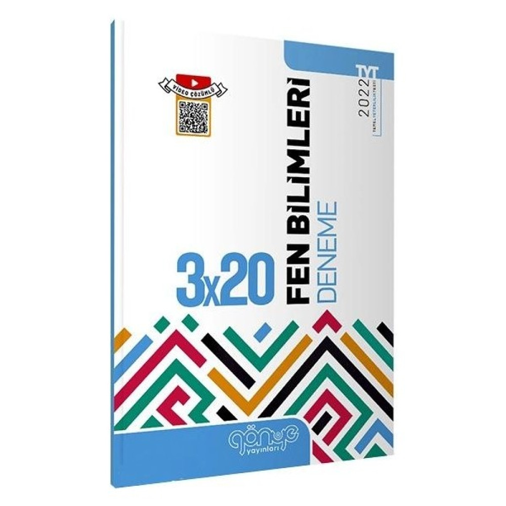 Gönye Yayınları TYT 2022 3X40 Fen Bilimleri Deneme (Ciltli) Temel Yeterlilik Testi (TYT) Fiyatı