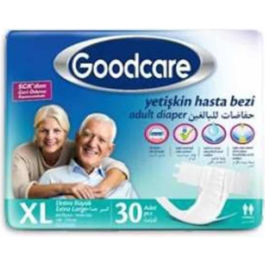 Good Care Goodcare Bel Bantlı Yetişkin Hasta Bezi Xlarge 30'lu 2 Paket 60 Adet - XL Hasta Bezleri ve Temizliği Fiyatı