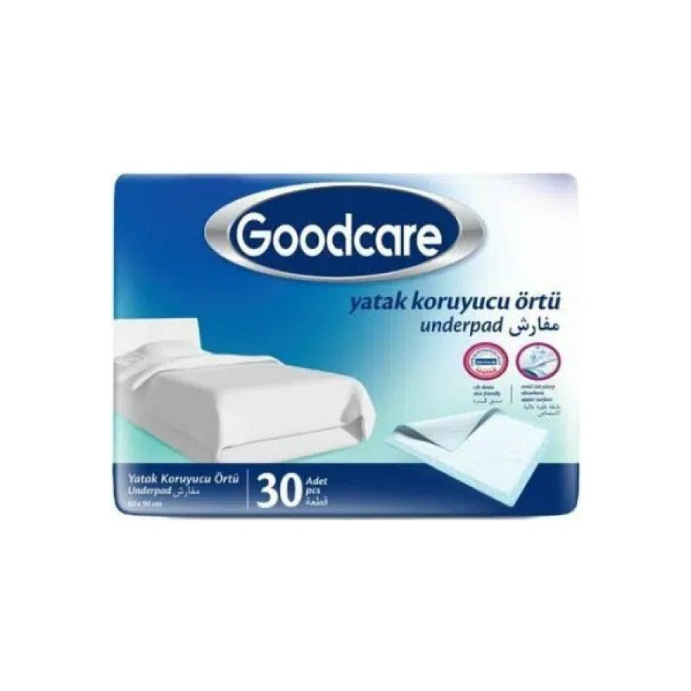 Good Care Goodcare Yatak Koruyucu Örtü 60×90 cm 30’lu 8 Paket 240 Adet - 60 x 90 cm Alez / Yatak Koruyucu Fiyatı