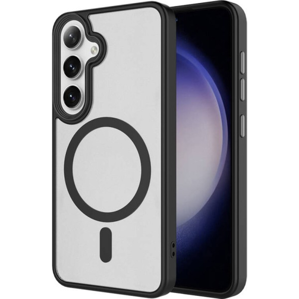 Good Case Galaxy S24 Plus Için Kılıf Sert Pc Arka Yüzey Wireless Şarj Özellikli Flet Magsafe Kapak Siyah Cep Telefonu Kılıfı Fiyatı