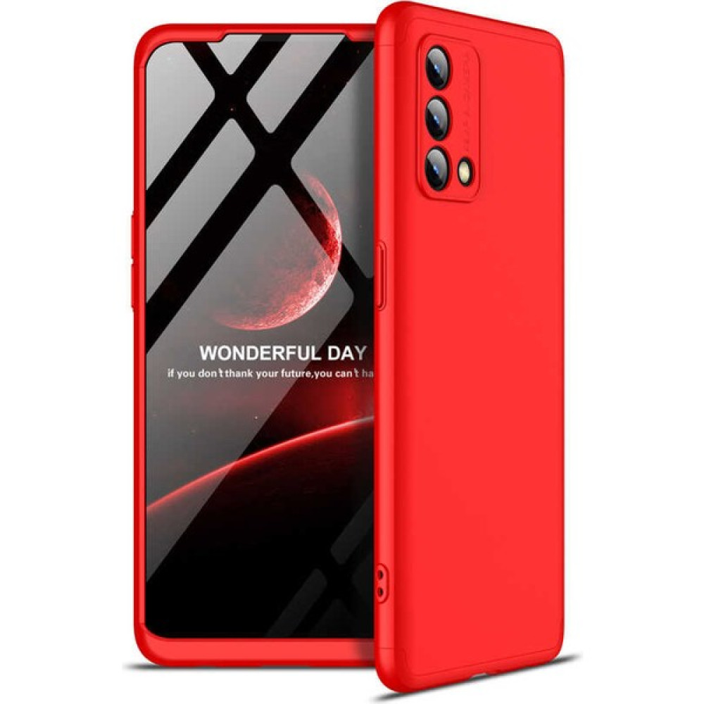 Good Case Samsung Galaxy A74 4g Için 3 Parçalı Ays Sert Silikon Kapak Kırmızı Cep Telefonu Kılıfı Fiyatı