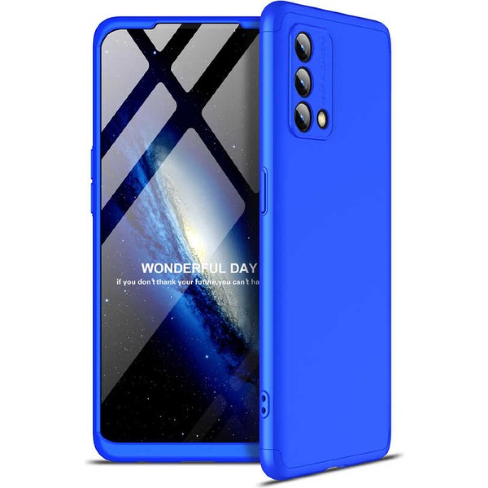 Good Case Samsung Galaxy A74 4g Için 3 Parçalı Ays Sert Silikon Kapak Mavi Cep Telefonu Kılıfı Fiyatı