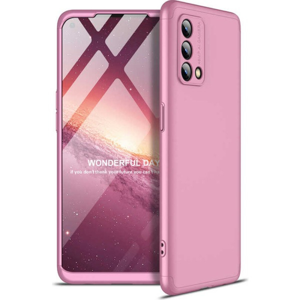 Good Case Samsung Galaxy A74 4g Için 3 Parçalı Ays Sert Silikon Kapak Rose Gold Cep Telefonu Kılıfı Fiyatı