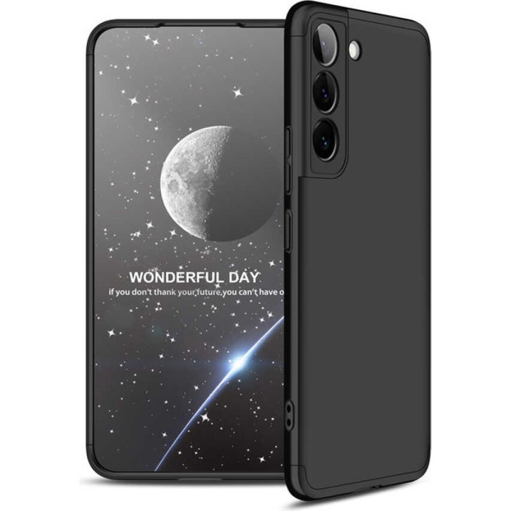 Good Case Samsung Galaxy S22 Için 3 Parçalı Ays Sert Silikon Kapak Siyah Cep Telefonu Kılıfı Fiyatı