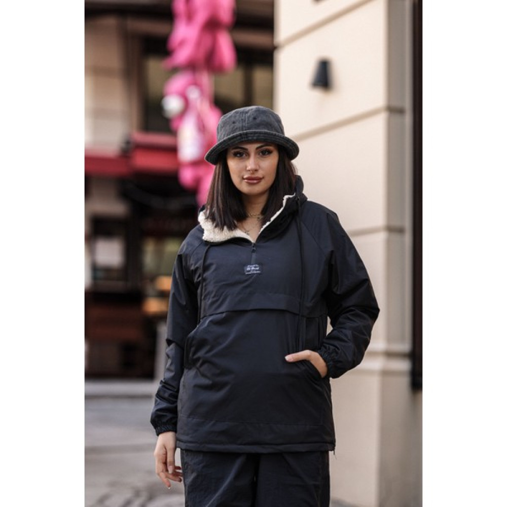 Good Fashion Rahat Kesim Içi Kürklü Kanguru Cep Kadın Yağmurluk Mont Bayan Mont Fiyatı