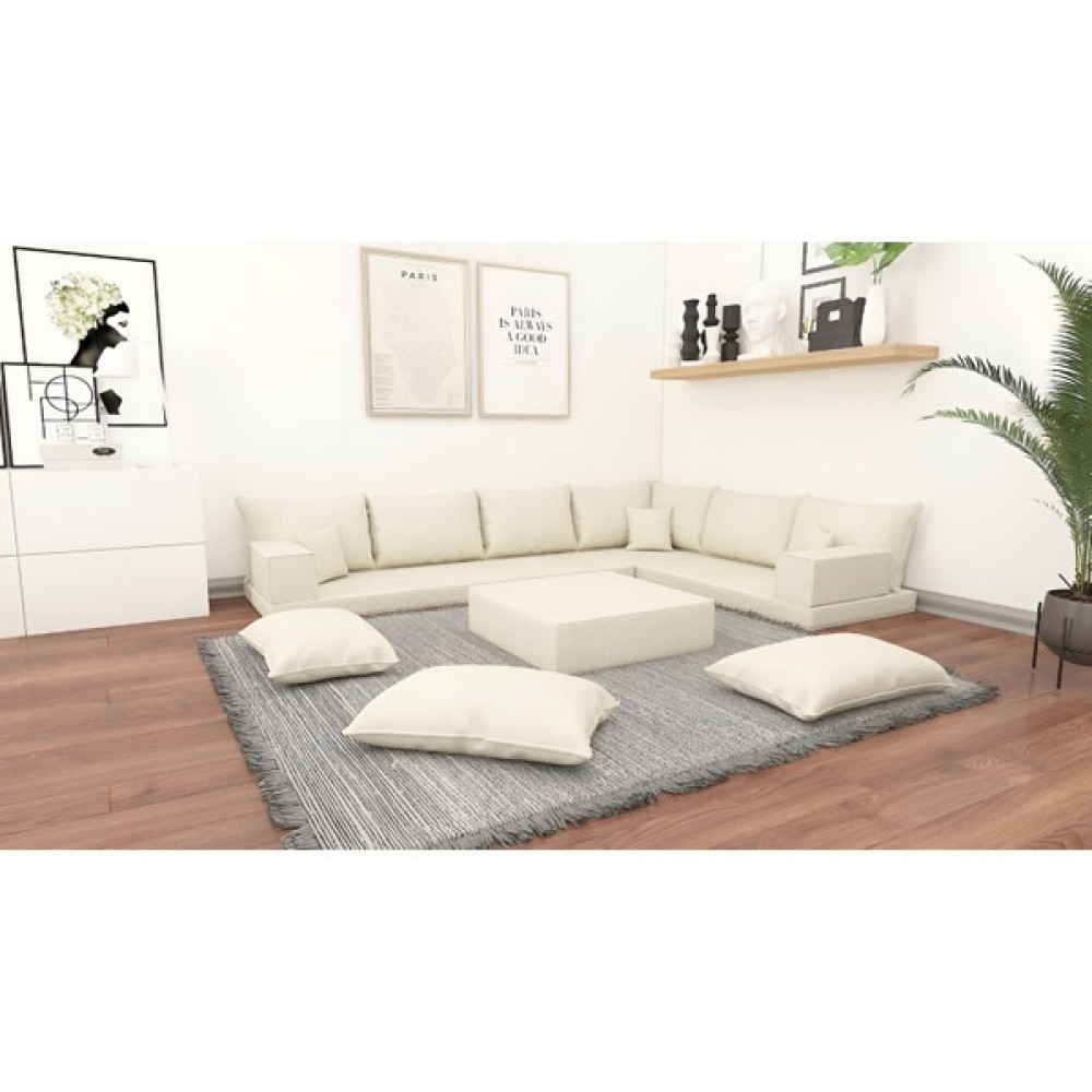 Good Night Divan Köşe Takımı 18 Parça - Açık Krem Koltuk Fiyatı